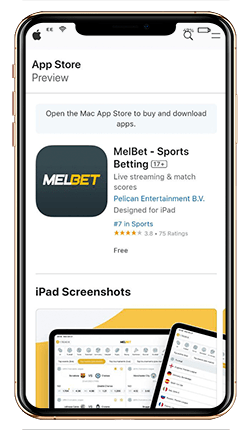 Melbet app ios